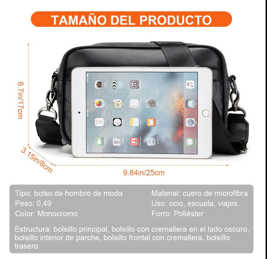 Miniatura 2 de BOLSO BANDOLERA PARA HOMBRE COACH 💸👌